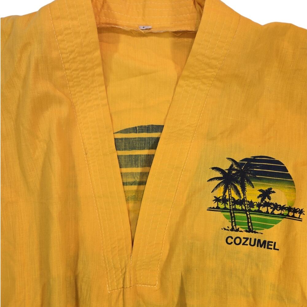 Vintage Cozumel Mexico Vacation Shirt | Size 42 (Large) - Picture 4 of 8